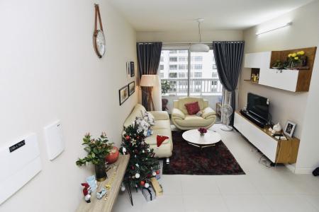 Phòng khách căn hộ Lexington Residence, Quận 2 Căn hộ tầng 12 Lexington Residence hướng Tây Bắc, đầy đủ nội thất.