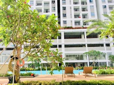 Luxgarden Căn hộ Lux Garden tầng trung, view nội khu hồ bơi.