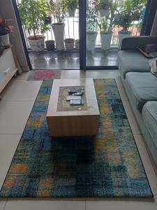 PHòng khách căn hộ M-One Nam Sài Gòn, Quận 7 Căn hộ M-One Nam Sài Gòn đầy đủ nội thất, tiện ích cao cấp.