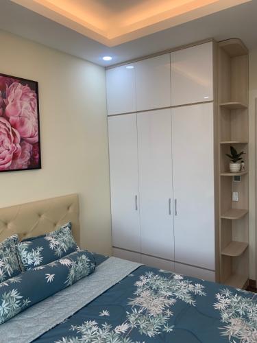 Phòng ngủ căn hộ PHÚ MỸ HƯNG MIDTOWN Cho thuê căn hộ Phú Mỹ Hưng Midtown 2PN, diện tích 89m2, đầy đủ nội thất, hướng ban công Đông Nam