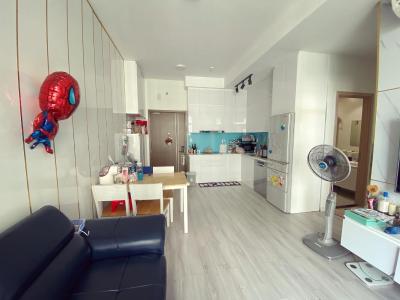 Phòng khách căn hộ Jamila Khang Điền, Quận 9 Căn hộ Jamila Khang Điền thiết kế hiện đại, đầy đủ nội thất.