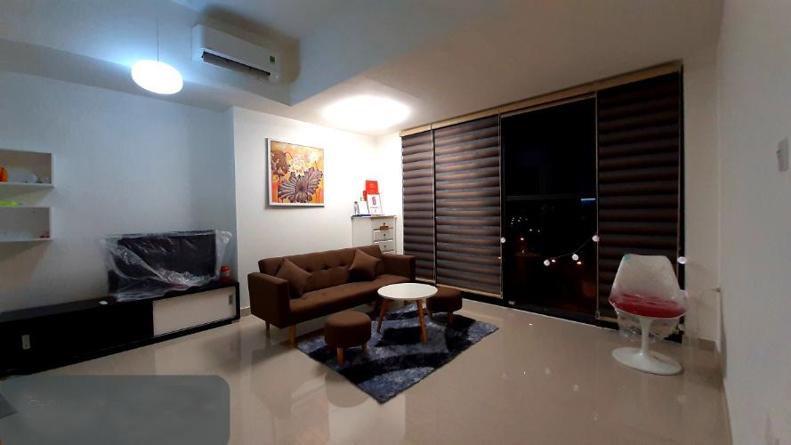 Phòng khách officetel The Sun Avenue Cho thuê officetel The Sun Avenue tầng thấp, block 7, diện tích 41.4m2 - 1 phòng ngủ, đầy đủ nội thất
