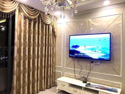 Phòng ngủ căn hộ The Gold View Bán căn hộ tầng cao, nội thất đầy đủ The Gold View