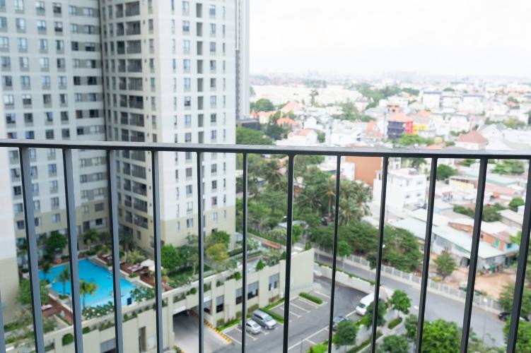 View sông  Căn Hộ Masteri TĐ Bán căn hộ Masteri Thảo Điền diện tích 75m2 gồm 2 phòng ngủ và 2 toilet, Tòa T5, đầy đủ nội thất