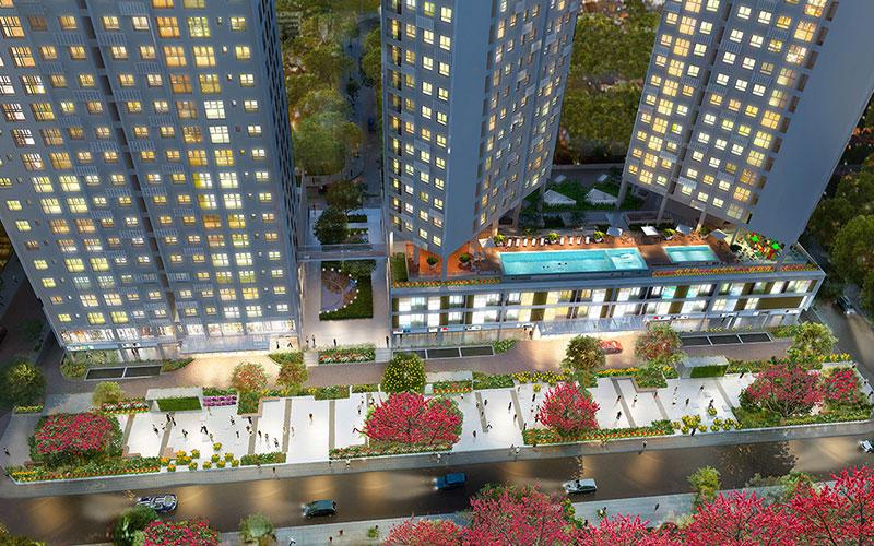 Tiện ích Scenic Valley Quận 7 Căn hộ Scenic Valley tầng 16, đầy đủ nội thất, cửa hướng Tây.