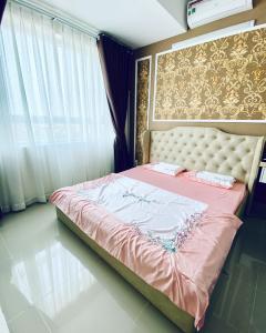 Phòng ngủ Võ Đình Apartment, Quận 12 Căn hộ Võ Đình Apartment ban công hướng Tây, đầy đủ nội thất.