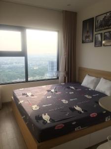 Phòng ngủ căn hộ Vinhomes Grand Park, Quận 9 Căn hộ Vinhome Grand Park hướng Bắc, bàn giao đầy đủ nội thất.