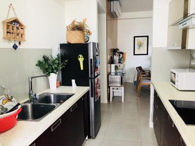 Phòng bếp căn hộ Lexington Residence, Quận 2 Căn hộ tầng 12 Lexington Residence hướng Tây Bắc, đầy đủ nội thất.