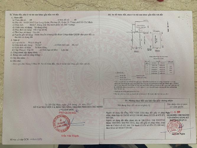  Nhà phố hướng Bắc hẻm 4m, có sân rộng để xe.