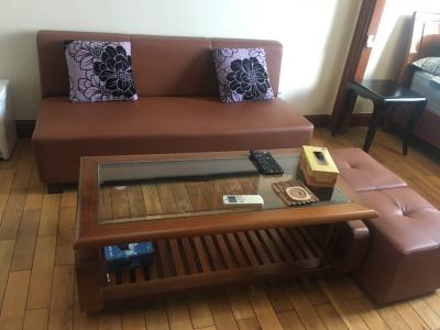 Phòng khách The Manor Quận Bình Thạnh Căn hộ tầng cao The Manor nội thất cao cấp, view thành phố.