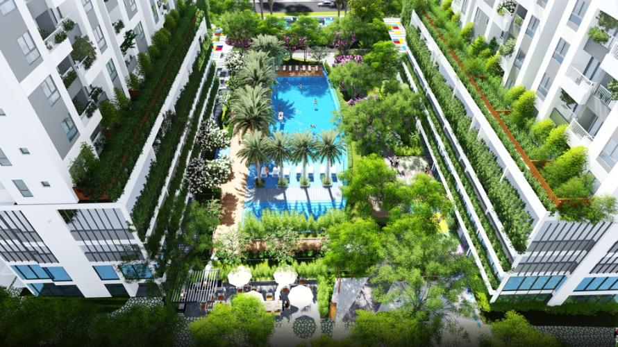 Tiện ích Saigon Intela, Bình Chánh Căn hộ Saigon Intela tầng 6 nội thất cơ bản, cửa hướng Đông Nam