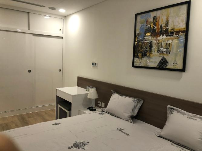 Phòng ngủ Vinhomes Central Park Căn hộ Vinhomes Central Park, tầng trung đầy đủ nội thất