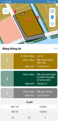 Đất nền Huyện Hóc Môn Đất nền mặt tiền đường rộng 1000m2, diện tích công nhận 10000m2.