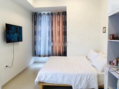 Phòng ngủ căn hộ River Gate , Quận 4 Căn hộ Office-tel River Gate tầng 11 view hồi bơi, đầy đủ nội thất.