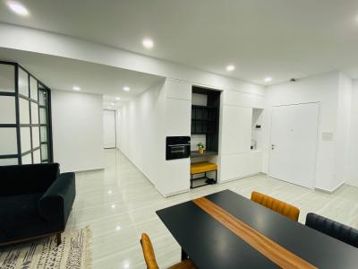 Phòng khách căn hộ Saigon South Residences Căn hộ Saigon South Residences tầng trung, đầy đủ nội thất