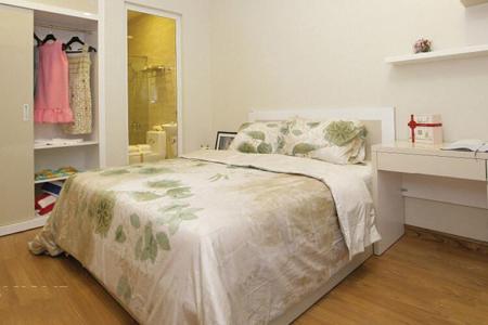 Nhà mẫu Dream Home Palace Quận 8 Căn hộ Dream Home Palace hướng Đông Nam, nội thất cơ bản.