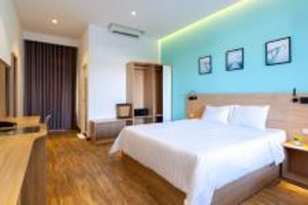 Phòng ngủ Căn Hộ Dịch Vụ Quận 10 Cho thuê Căn hộ Dịch vụ tại quận 10, diện tích 35m2 - 1 phòng ngủ, đầy đủ nội thất