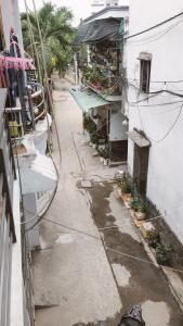 Đường hẻm nhà phố Nguyễn Duy Cung, Gò Vấp Nhà phố hướng Bắc, hẻm trước nhà thông thoáng 1 trục 4m.