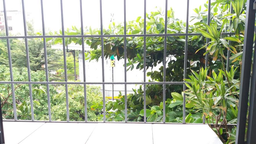View căn hộ Chung cư Mười Mẫu, Quận 2 Căn hộ Chung cư Mười Mẫu không gian nhiều cây xanh không khí trong lành.