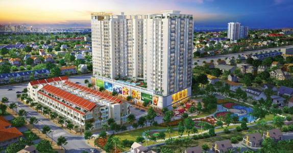 Căn hộ Moonlight Boulevard, Bình Tân Căn hộ Moonlight Residence tầng 12, ban công hướng Đông Nam