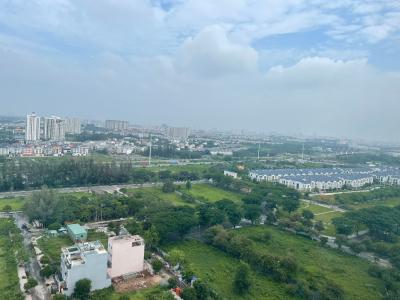 View căn hộ The Eastern, Quận 9 Căn hộ The Eastern tầng 19 ban công thoáng mát, đầy đủ nội thất.