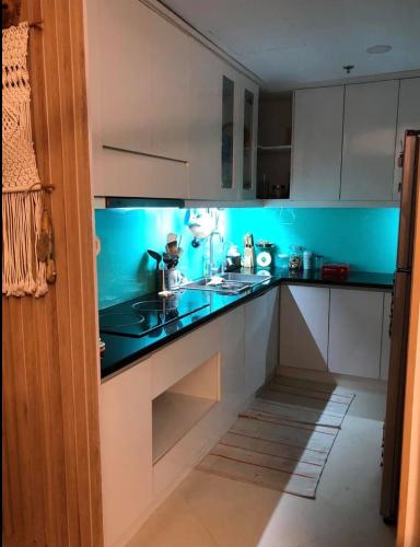 Phòng bếp , Căn hộ Masteri Thảo Điền , Quận 2 Căn hộ Masteri Thảo Điền tầng cao, nội thất đầy đủ hiện đại.