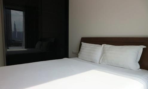 phòng ngủ căn hộ Gateway Thảo Điền Căn hộ Gateway Thảo Điền đón view nội khu, đầy đủ nội thất.