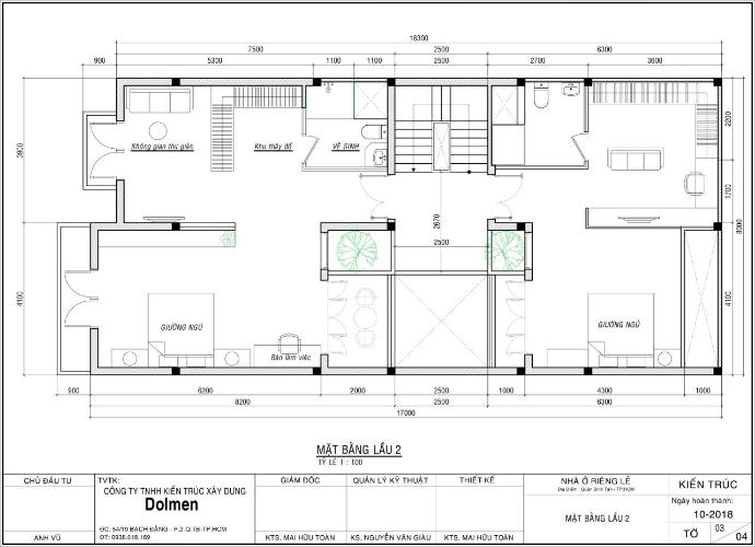 Bản vẽ biệt thự Quận Tân Bình Nhà phố thiết kế kỹ lưỡng 1 trệt 2 lầu 1 sân thượng, khu dân cư đông đúc.