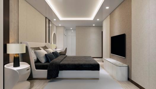  Căn hộ 4 phòng ngủ Vinhomes Central Park tầng cao, đầy đủ nội thất.