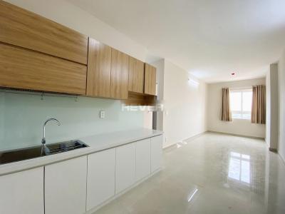 Phòng bếp Topaz Home 2, Quận 9 Căn hộ Topaz Home 2 tầng trung, ban công hướng Tây Bắc.