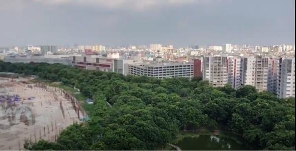 View Celadon City, Tân Phú Căn hộ Duplex Celadon City tầng trung, view thành phố sầm uất.