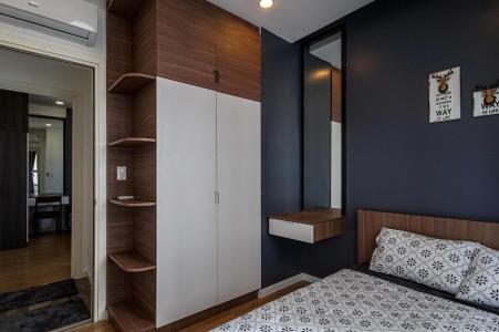 Phòng ngủ căn hộ M-ONE NAM SÀI GÒN Cho thuê căn hộ M-One Nam Sài Gòn 3PN, đầy đủ nội thất, full sàn gỗ, ban công hướng Nam