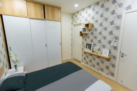 Phòng ngủ Masteri Millennium Quận 4 Căn hộ Masteri Millennium đầy đủ nội thất, hướng Đông Nam.