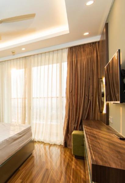 Phòng ngủ căn hộ Thảo Điền Pearl Căn hộ Thảo Điền Pearl tầng cao ban công Đông Nam, đầy đủ tiện ích.