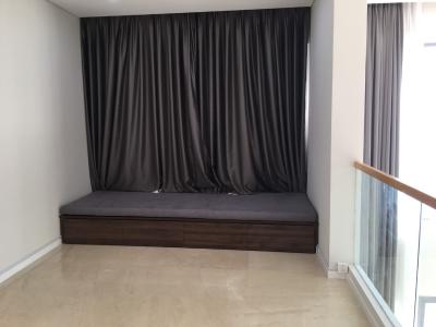 Phòng ngủ căn Lofthouse Diamond Island, Quận 2 Căn hộ Duplex Diamond Island, view thoáng mát, cửa hướng Tây Bắc.