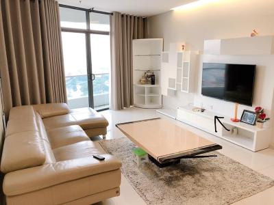 Phòng khách căn hộ City Garden Căn hộ City Garden tầng 18, diện tích lớn, đầy đủ nội thất