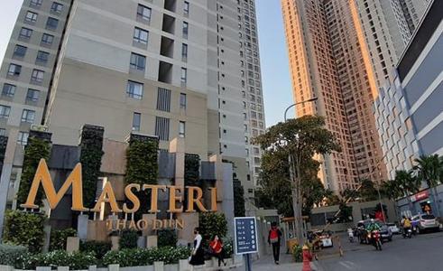 Căn hộ Masteri Thảo Điền , Quận 2 Căn hộ tầng cao Masteri Thảo Điền view thành phố, nội thất cơ bản.