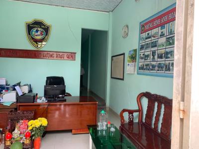 Phòng khách nhà phố Nhà phố Quận 12 mặt tiền hẻm rộng 8m, diện tích đất 117m2.