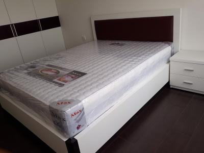 phòng ngủ căn hộ The Sun Avenue Căn hộ The Sun Avenue hướng cửa Đông Nam, đầy đủ nội thất.