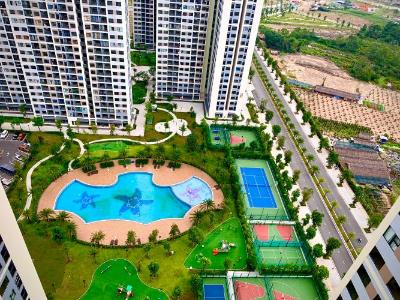Căn hộ Vinhomes Grand Park, Quận 9 Căn hộ Vinhomes Grand Park tầng 15 thiết kế hiện đại, nội thất cơ bản.
