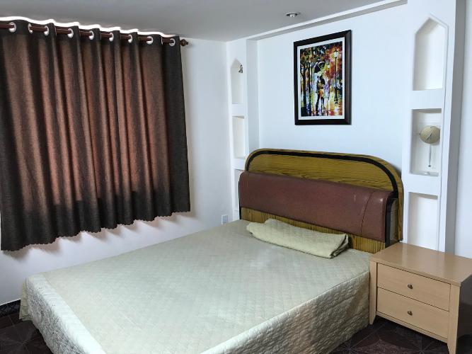 Phòng ngủ căn hộ Miếu Nổi, Bình Thạnh Căn hộ Miếu Nổi tầng 14 cửa hướng Bắc, đầy đủ nội thất.