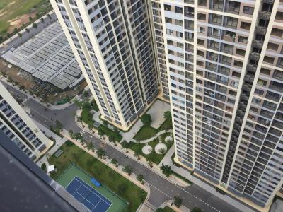 View Vinhomes Grand Park Quận 9 Căn hộ tầng cao Vinhomes Grand Park 1 phòng ngủ, ban công đón gió.