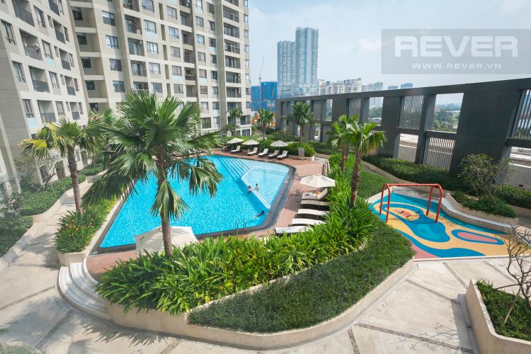 View Căn hộ Masteri Thảo Điền 2 phòng ngủ tầng thấp T5 view hồ bơi