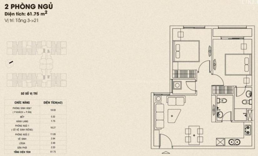Layout căn hộ Dream Home Palace, Quận 8 Căn hộ Dream Home Palace tầng 8 hướng Đông thoáng mát.
