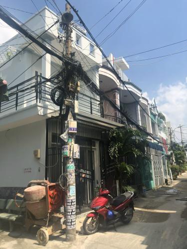 Mặt tiền nhà phố Phan Huy Ích, Gò Vấp Nhà phố hướng Đông Bắc, hẻm xe hơi trước nhầ 6m.