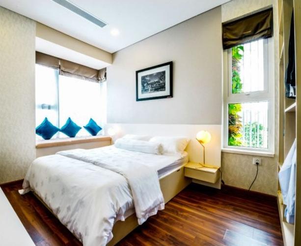 Phòng ngủ căn hộ Green Star Sky Garden, Quận 7 Căn hộ Green Star Sky Garden tầng 12 view thoáng mát, nội thất cơ bản.