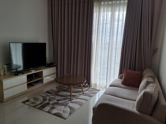 Phòng khách căn hộ Estella Heights, Quận 2 Căn hộ Estella Heights view thành phố, ban công hướng Đông Nam.