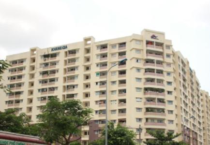 Căn hộ chung cư Khang Gia, Gò Vấp Căn hộ chung cư Khang Gia view thoáng mát, nội thất cơ bản.