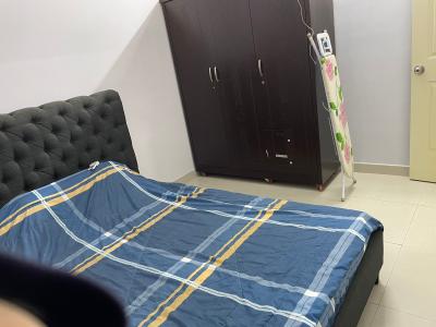 Phòng ngủ chung cư Bình Khánh, Quận 2 Căn hộ chung cư Bình Khánh tầng trung, ban công hướng Bắc.