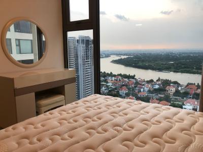 phòng ngủ căn hộ Gateway Thảo Điền Căn hộ tầng cao Gateway Thảo Điền view tuyệt đẹp.